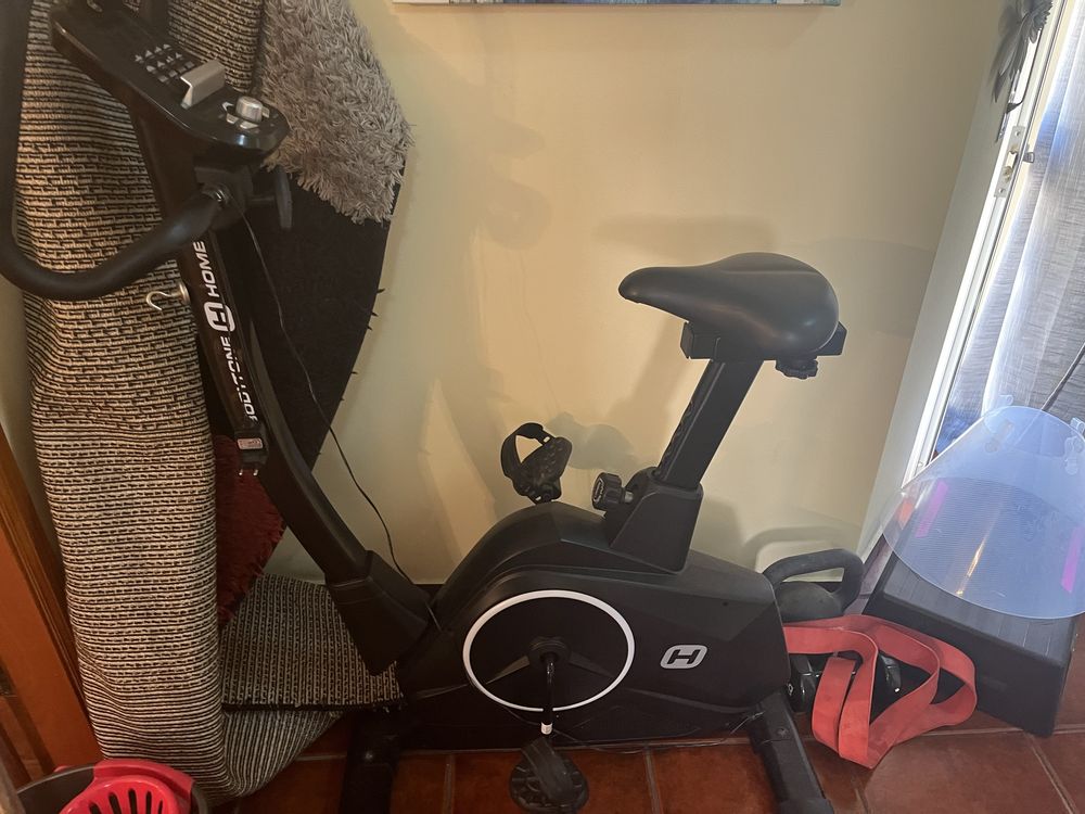 Vendo bicicleta + alteres