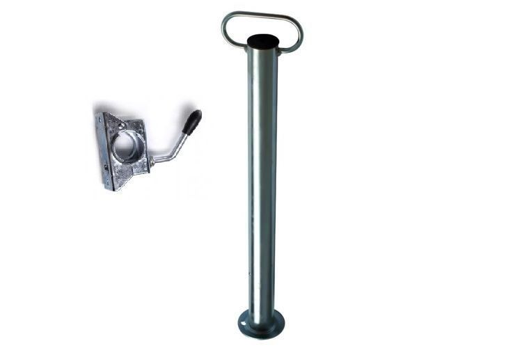 PODPORA STAŁA z obejmą 60cm do przyczepki podpory boczna koło