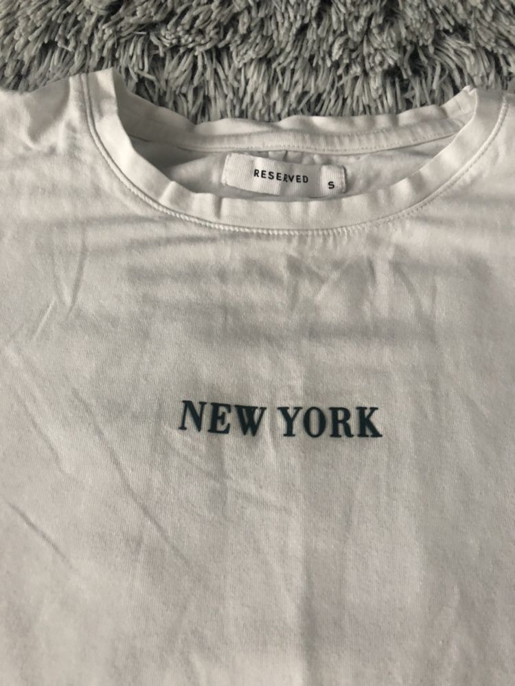 Koszulka New York S Reserved jak nowa