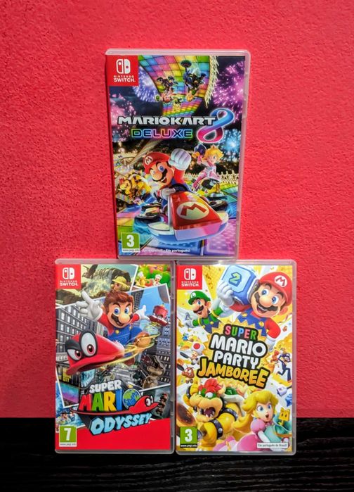 Pack jogos Mario Nintendo switch
