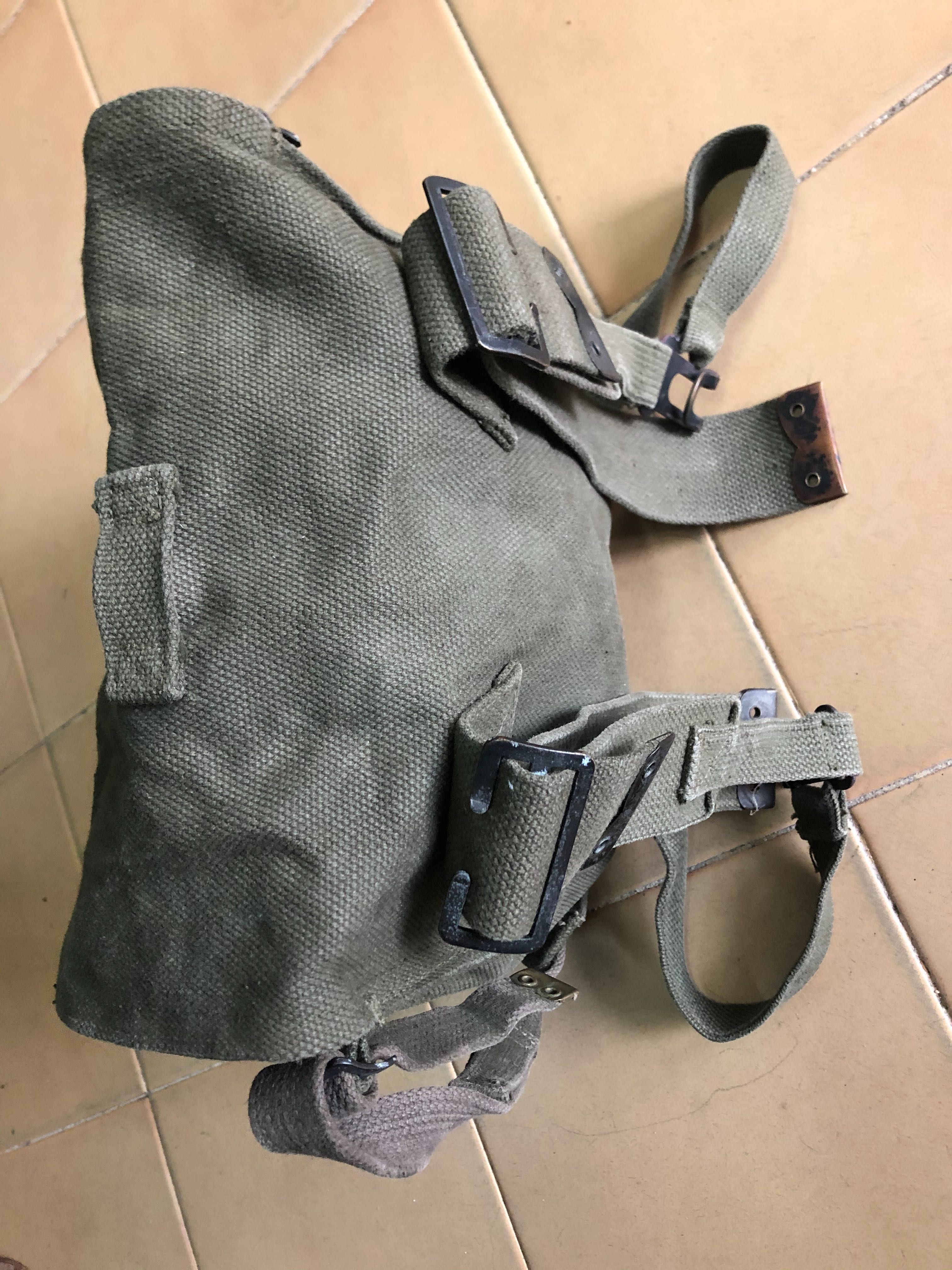 Pukelbag 100% militar (cânhamo)