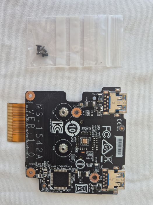 Placa de extensão USB 3.0 do laptop MSI GP66 Leopard 10UH-483