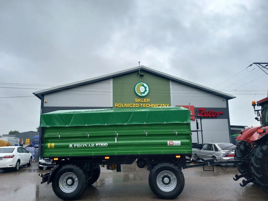 Pronar T653/2, T672, PT608, PT610, PT612, T023, T025  Wyprzedaż przyczep firmy Pronar, Sprawdzona jakość i rewelacyjna cena!