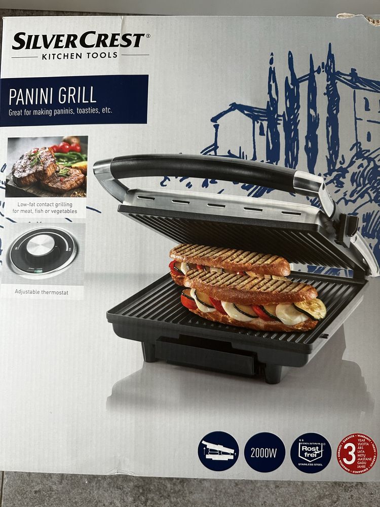 Silvercrest Panini Grill opiekacz