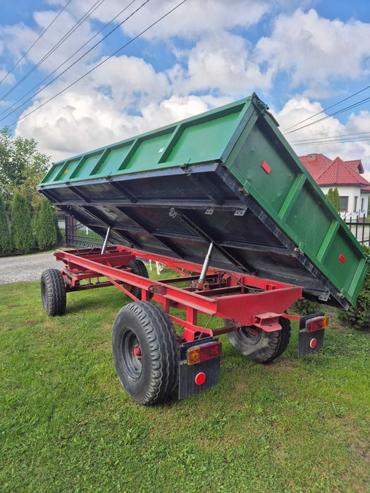 Przyczepa wywrotka 6 ton ! Solidna i wytrzymała!