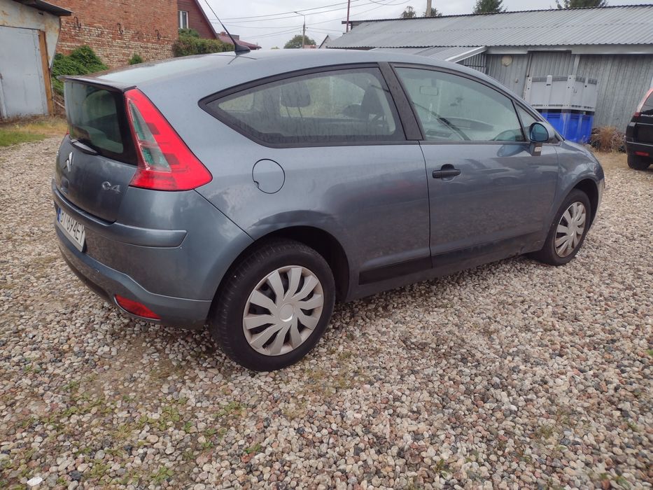 Citroen C4 Coupe 1.6 Benzyna I rej 2005 Rok