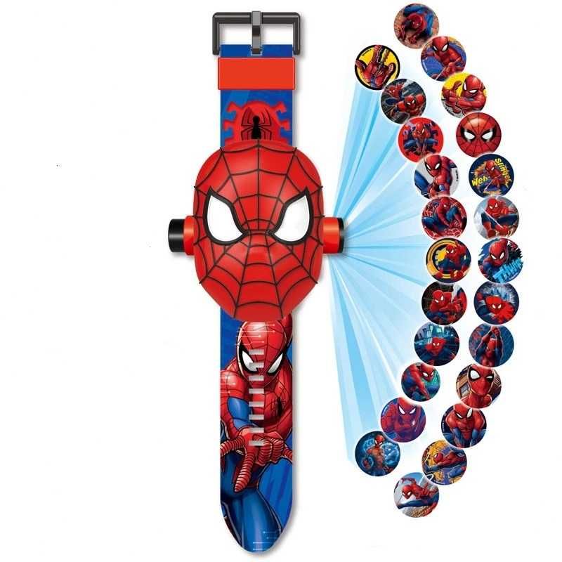 Spiderman Zegarek 3D z Projektorem 24 Obrazki