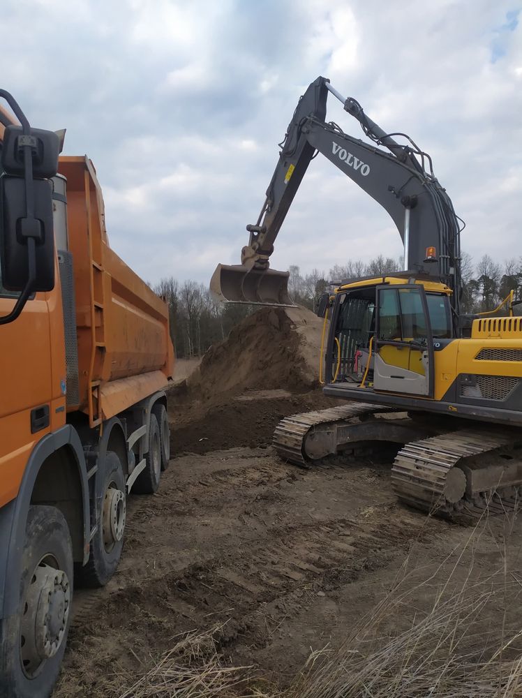 Ziemia ogrodowa przesiewana z transportem 20 ton