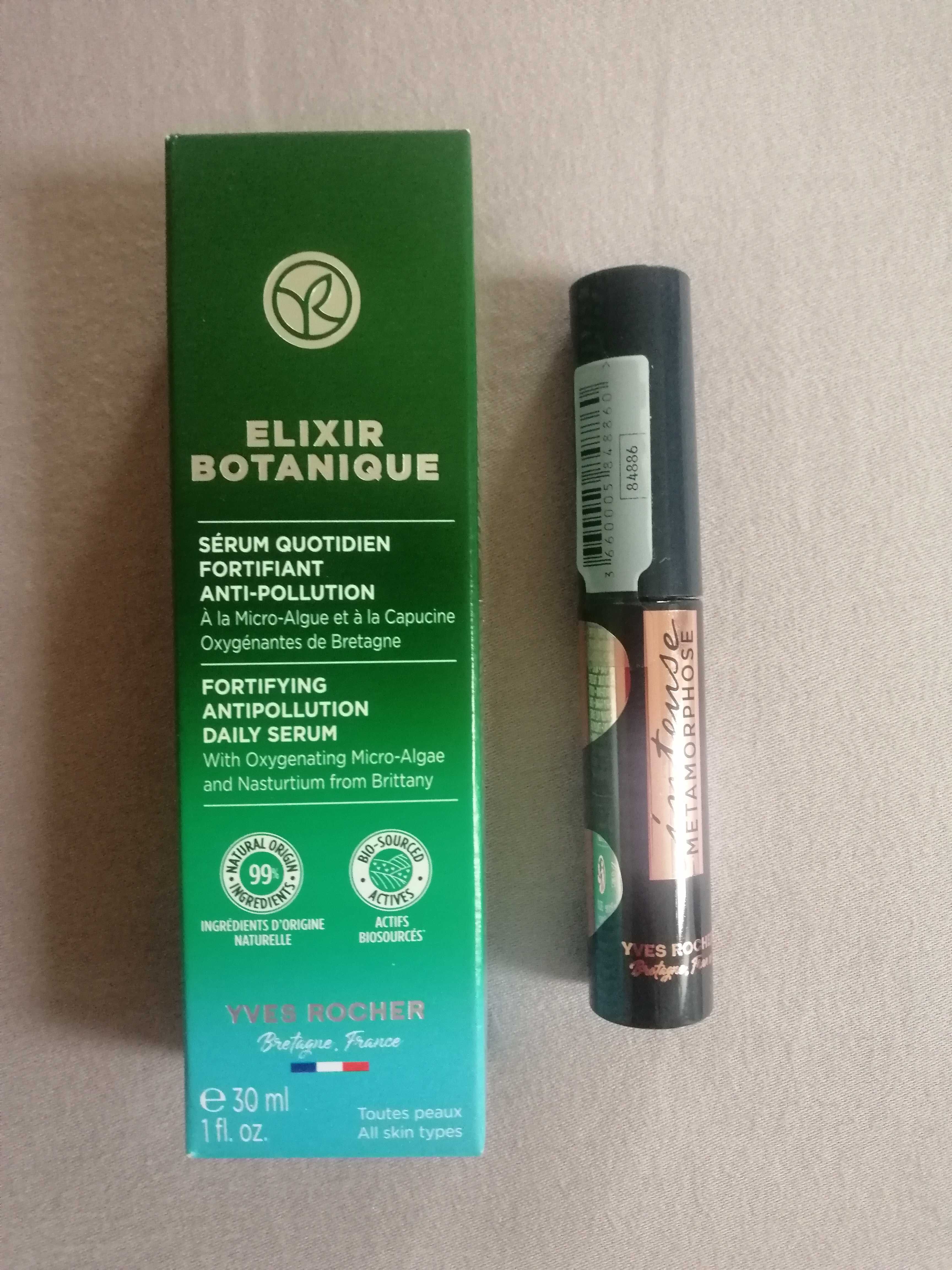 Serum wzmacniające Elixir Botanique Yves Rocher, nowe + tusz gratis