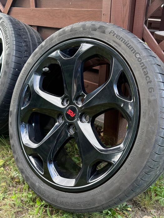 Koła Ford R18 5x108 ET55 Mondeo Kuga itp. Czarne felgi alufelgi