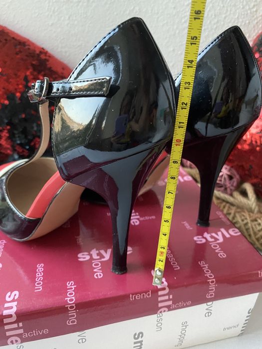 Босоножки лаковые босоніжки туфлі туфли