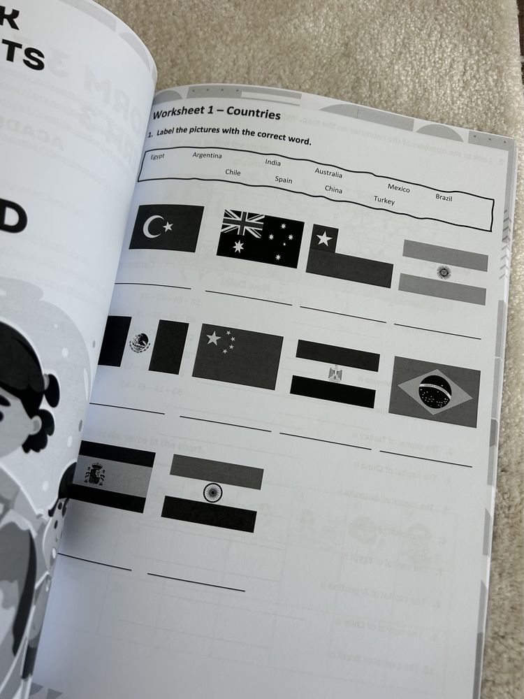 My english booklet - homework
