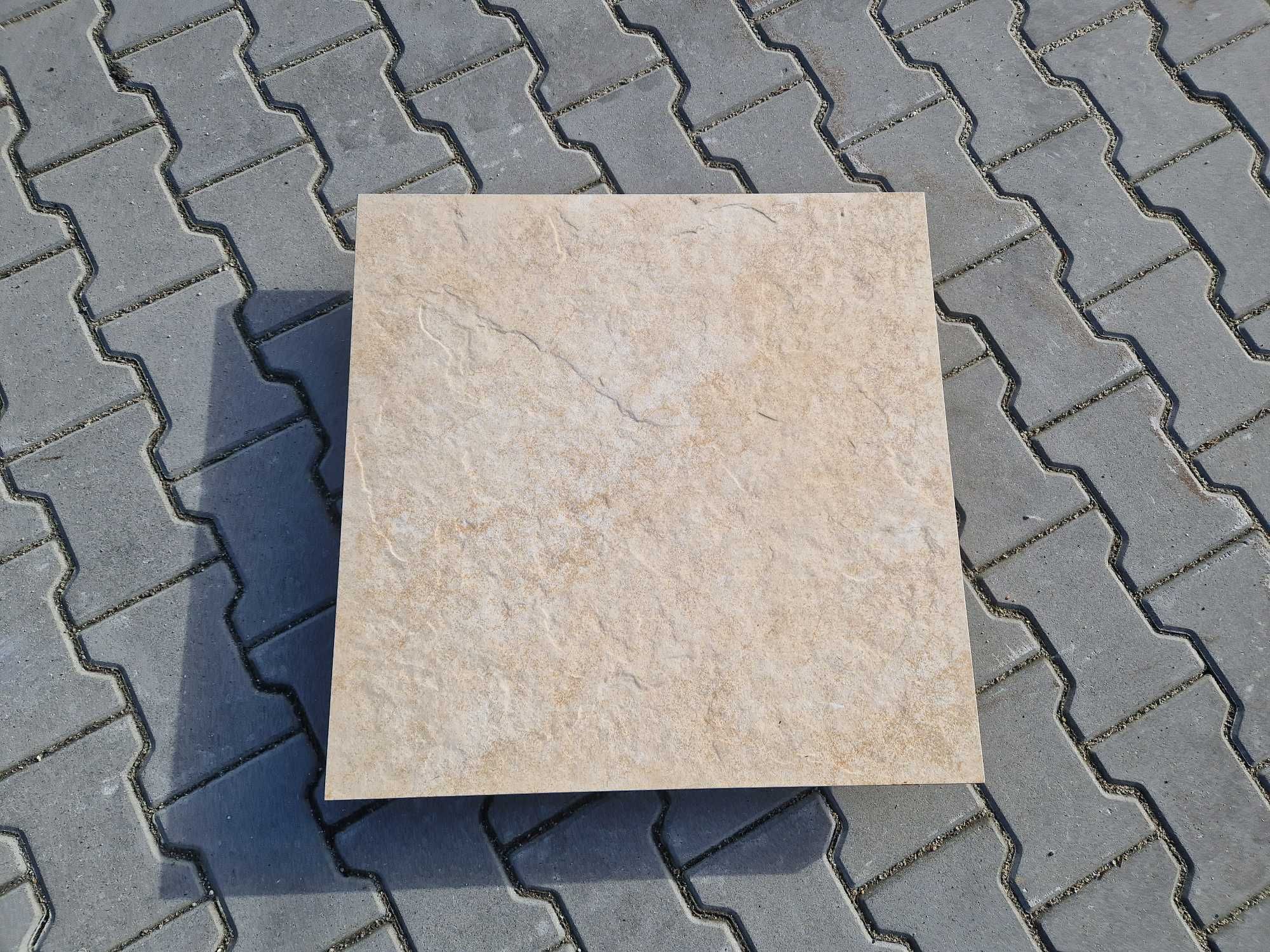 2.0 MEGA OKAZJA Płytki Tarasowo Chodnikowych QUARZO CREAM 60X60X2CM