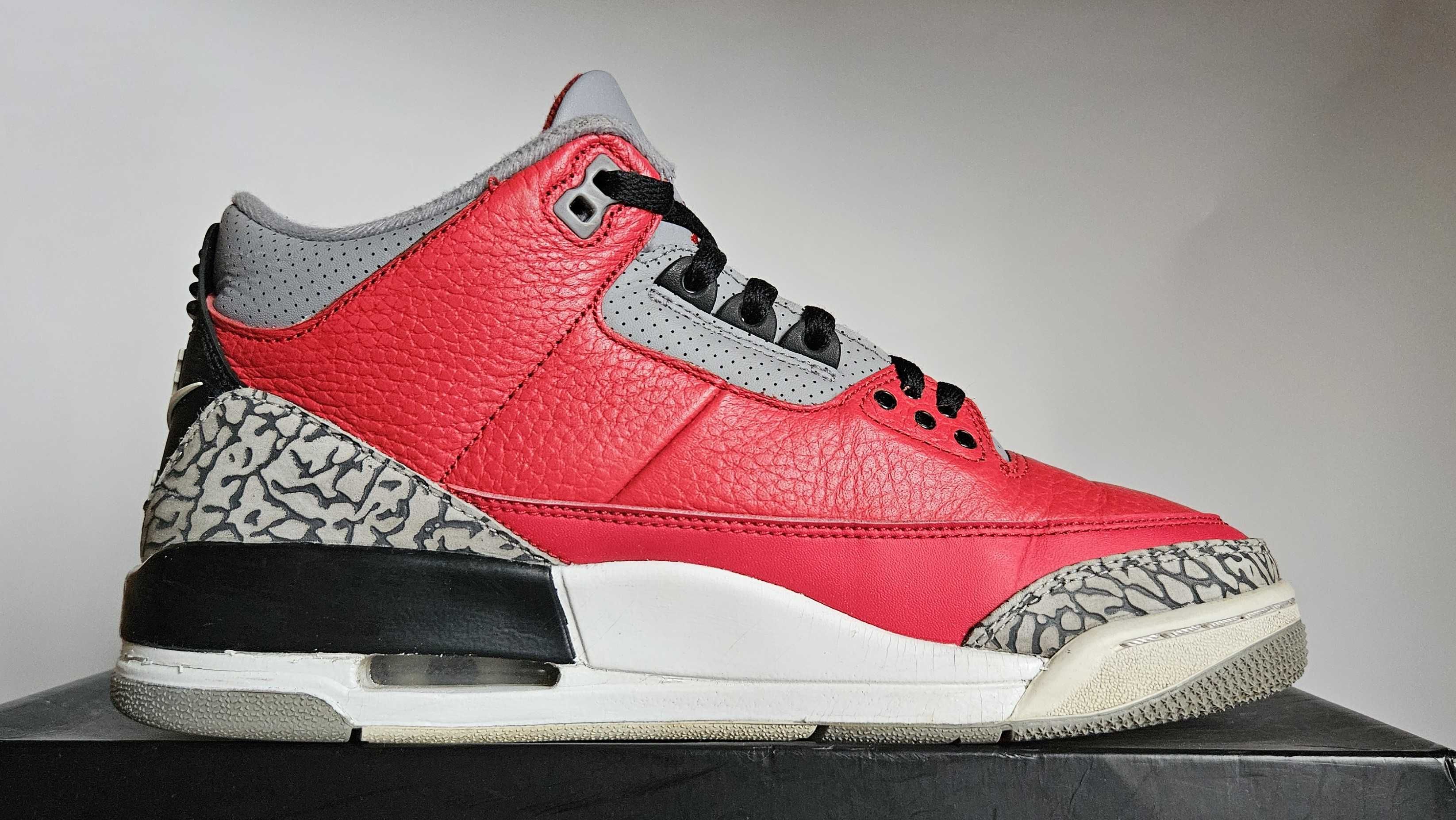 Air Jordan 3 SE Unite Red Cement 2019 8.5US/42EUR/26.5CM