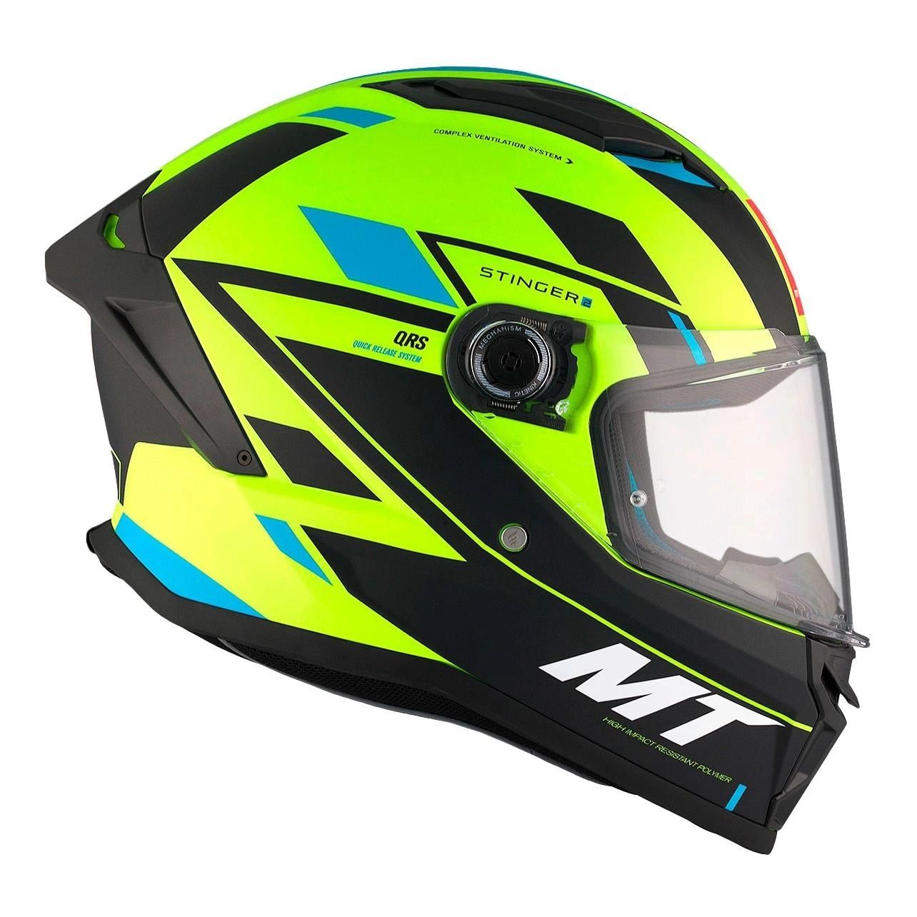 MT Stinger 2 Zivze C3 Matt Yellow/ МОТОШЛЕМ 2024/ МОТО ШЛЕМ MT HELMETS