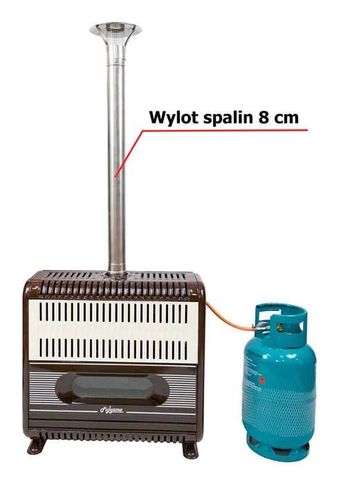 Piec gazowy z wentylatorem 12 kW grzejnik nagrzewnica