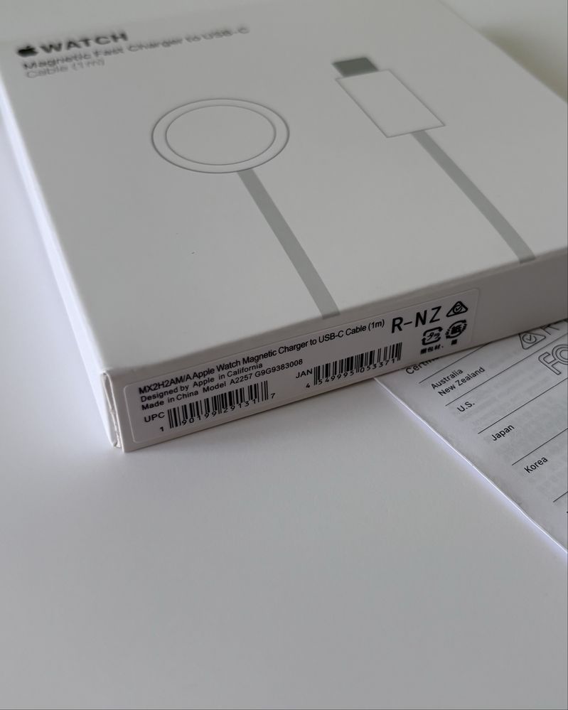 ОРИГИНАЛ oem Зарядка для Apple Watch 123 4 5 6 7 8 9 Charger