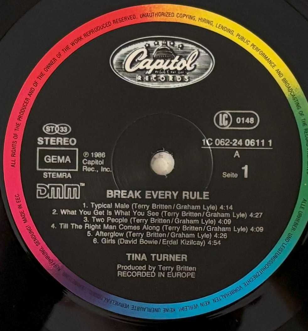 Tina Turner – Break Every Rule