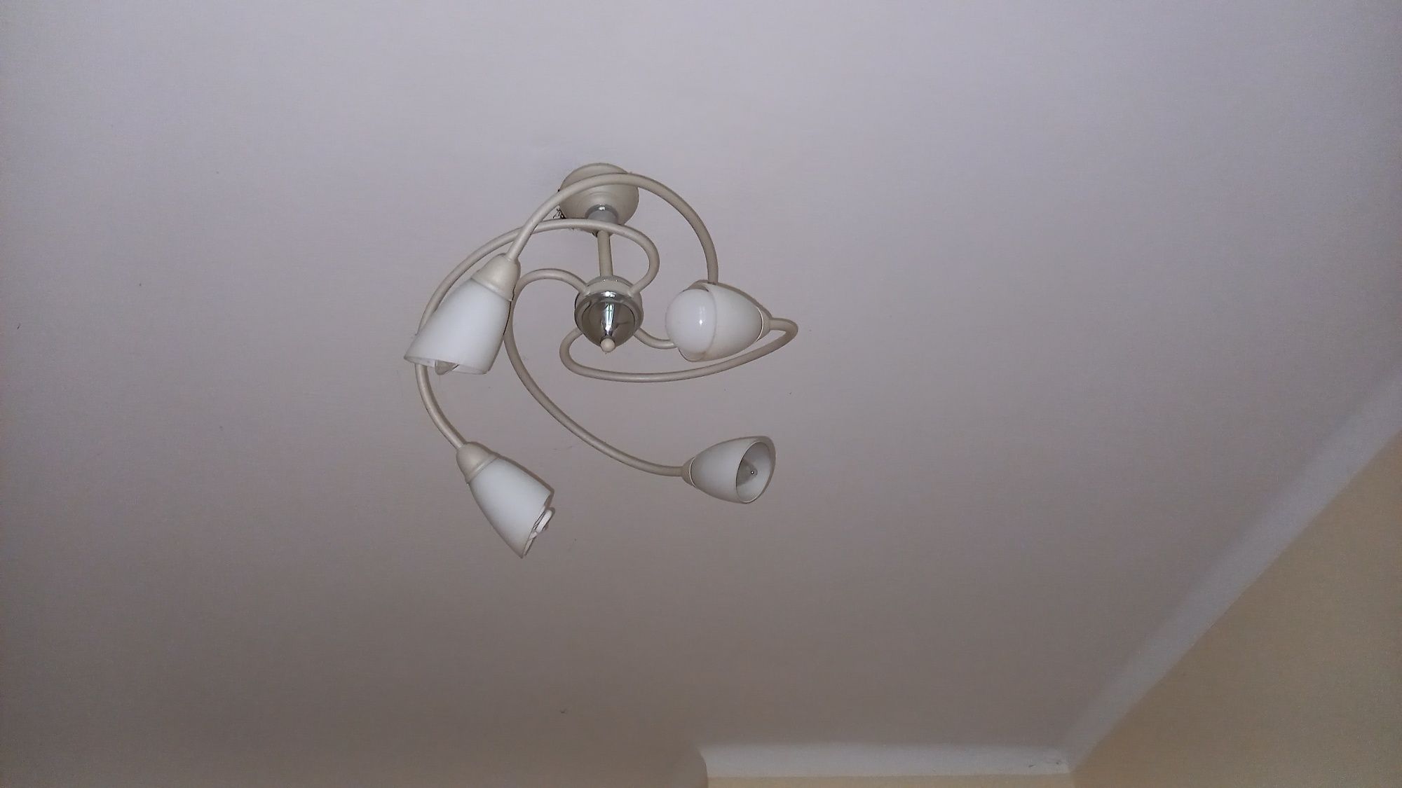 Lampa wisząca żyrandol RETRO vintage PRL