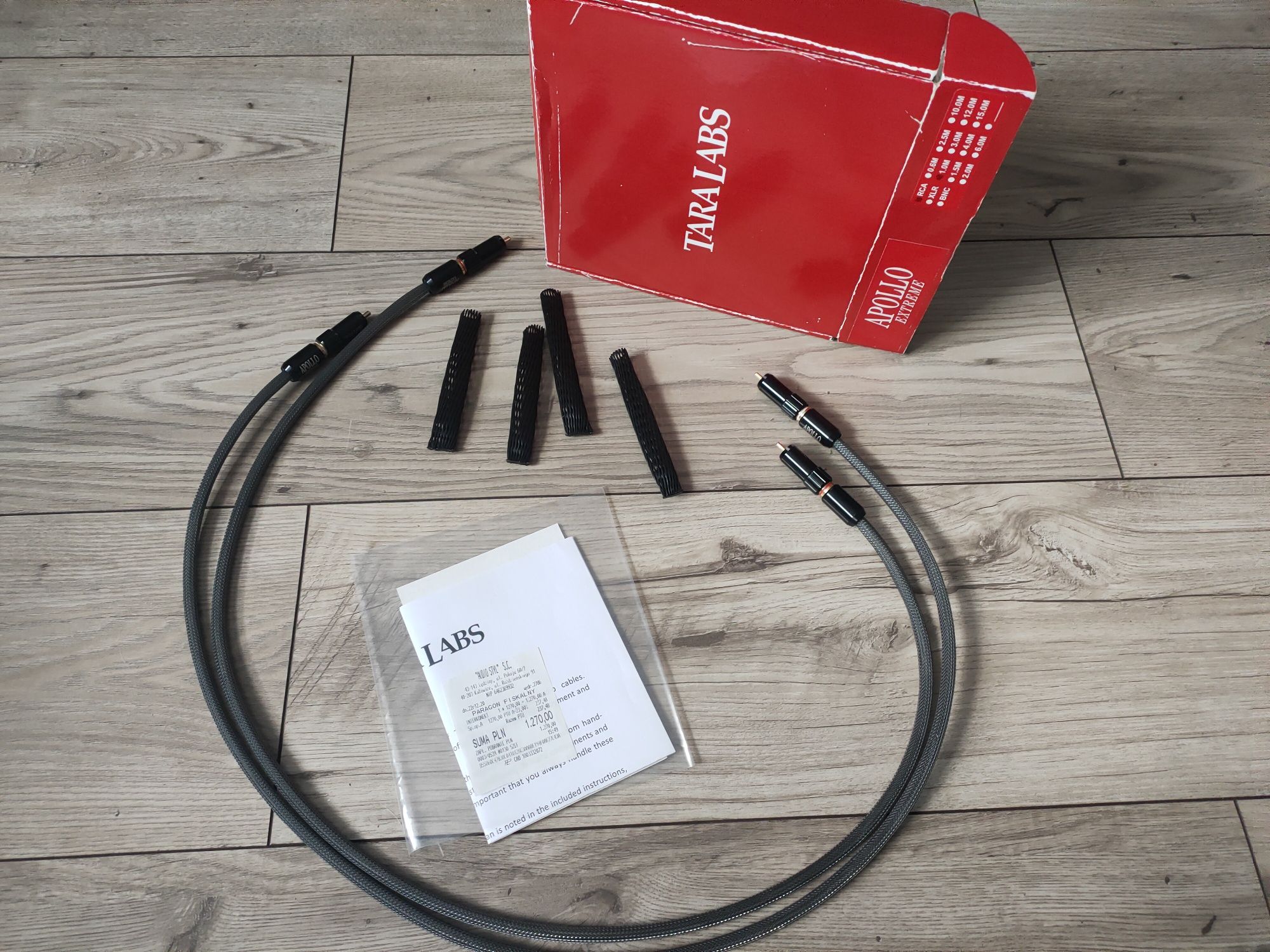 Przewód RCA TaraLabs Apollo Extreme 1 m