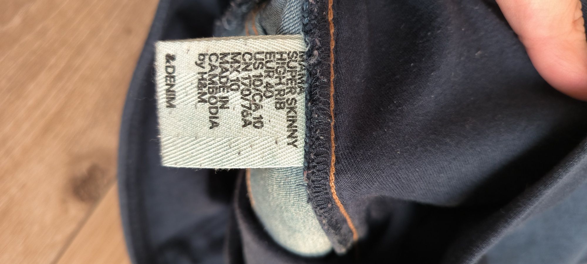 Spodnie ciążowe h&m