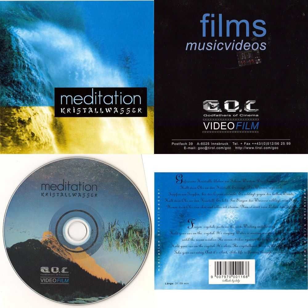 Фирменный CD-диск Kristallwasser "Meditation."