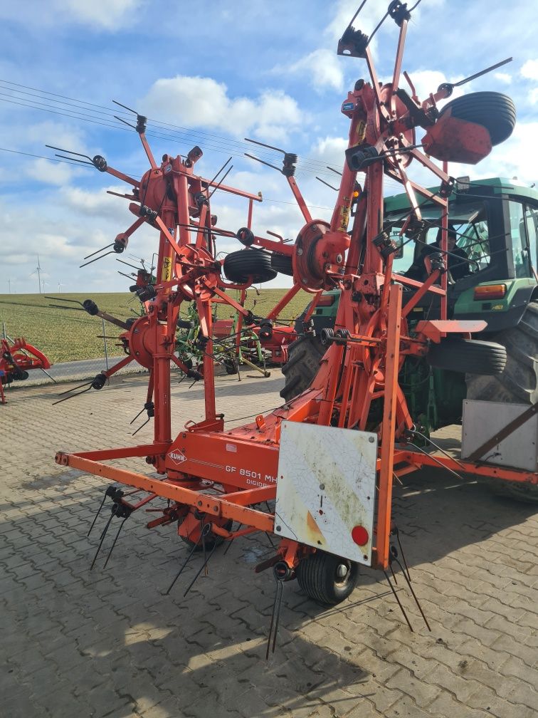 Przetrząsarka kuhn GF 8501 MH digidrive claas kuhn stoll