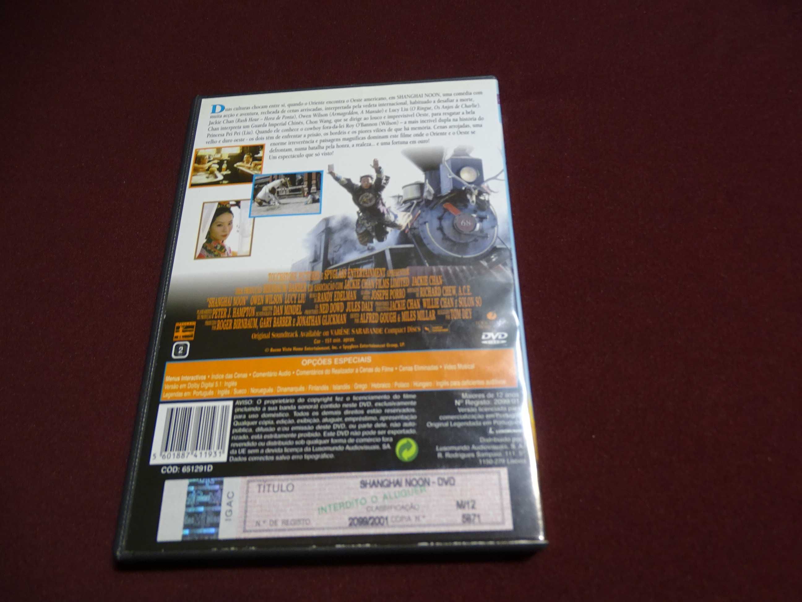 DVD-Shanghai Noon-Jackie Chan