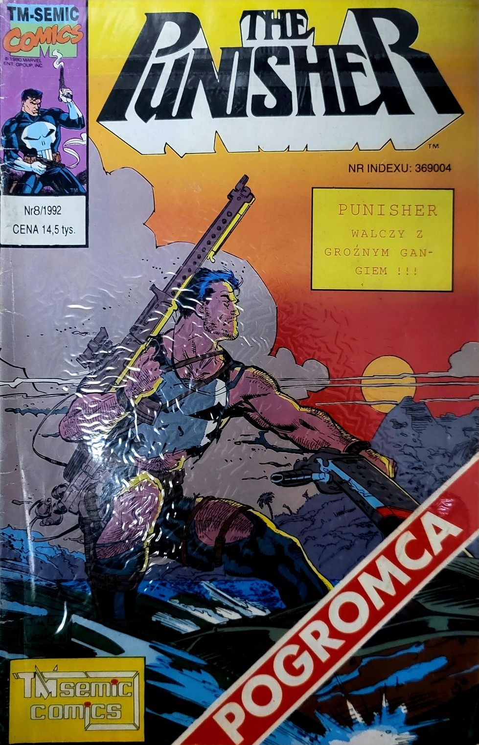 Komiks The Punisher Pogromca 8/1992 Bdb-