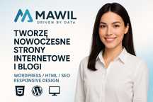 Strony internetowe www, blog, aplikacje webowe, wordpress, integracja
