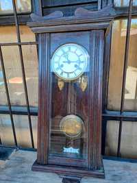 Stary zegar wiszący bardzo ładna skrzynka