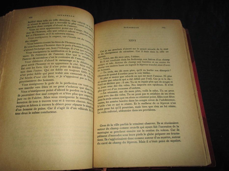 Livro Citadelle Antoine de Saint-Exupéry Gallimard