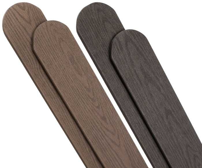 PACO SZTACHETA ogrodzeniowa kompozytowa 1m-1,25m prosta zaokrąglona