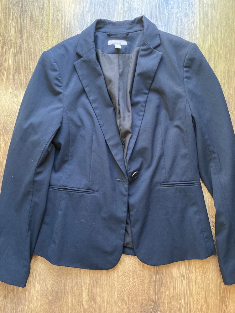 Granatowa marynarka H&M rozm. 36