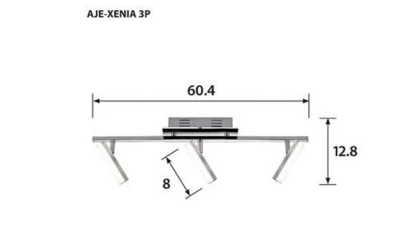Listwa LED AJE-XENIA 3P 1200lm 3x4,6W