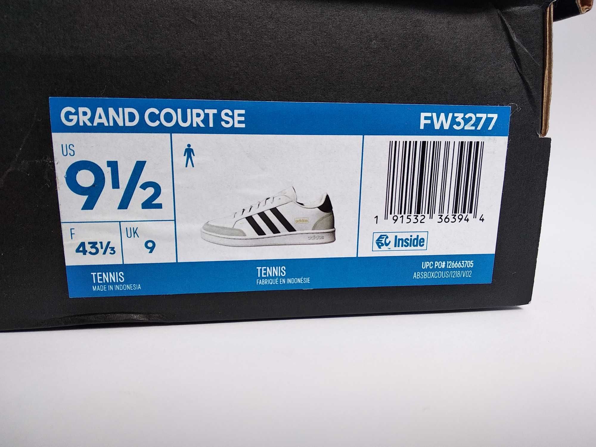 Adidas Grand Court SE. Шкіра. Розмір EU 43.5. Оригінал