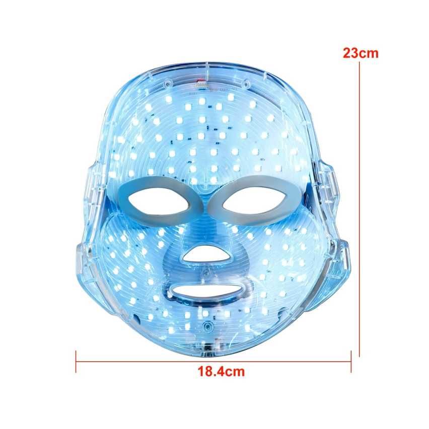 MÁSCARA FACIAL LUZ ESPECTRÔMETRO REJUVENESCIMENTO DE PELE