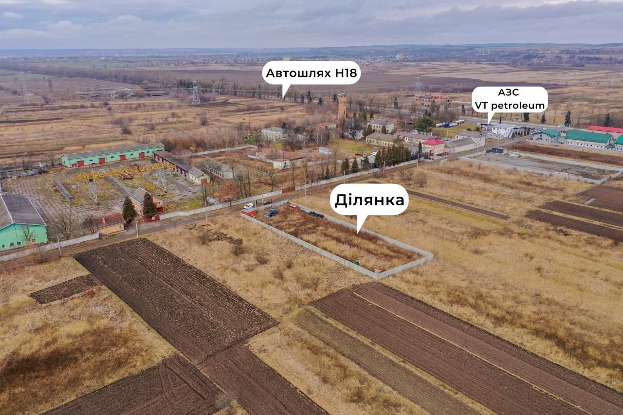 Продаж / Земля комерційного призначення / Франківськ / траса