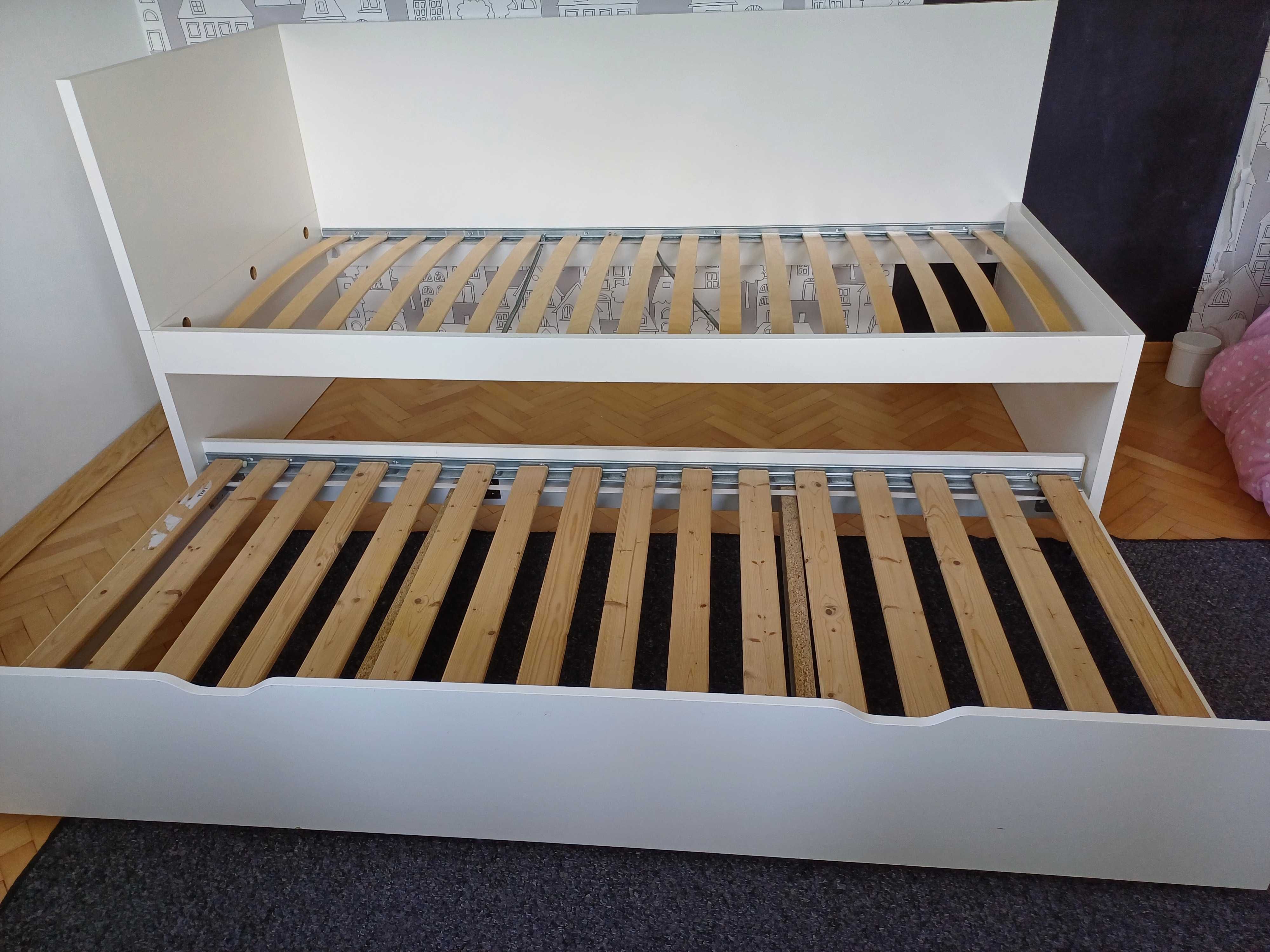 Łóżko podwójne Ikea Flaxa 90x200