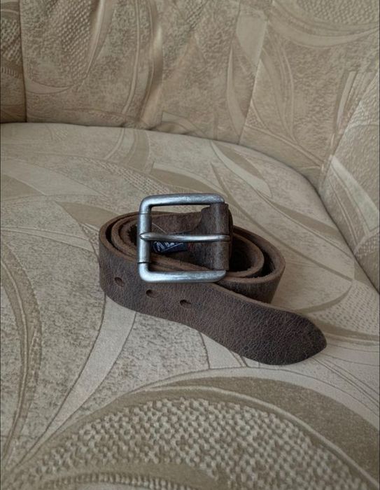 Ремінь чоловічий коричневий strong desert vintage