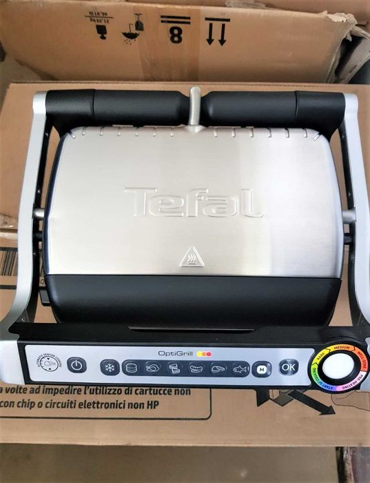 Прижимной гриль електро Тефаль 705 новый Германия сток