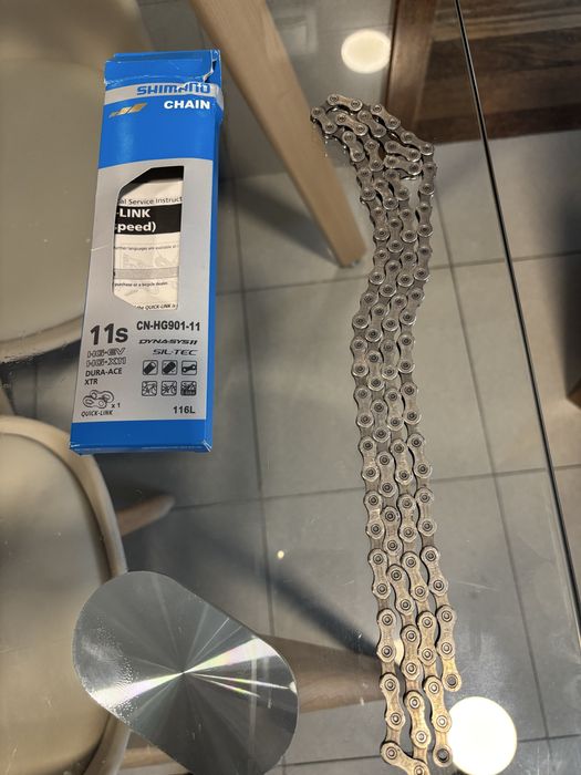 Cassete shimano ultrega 11 vel e corrente dura ace 11 vel