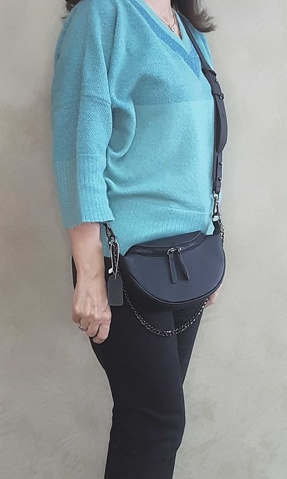 Сумка женская кожаная через плечо