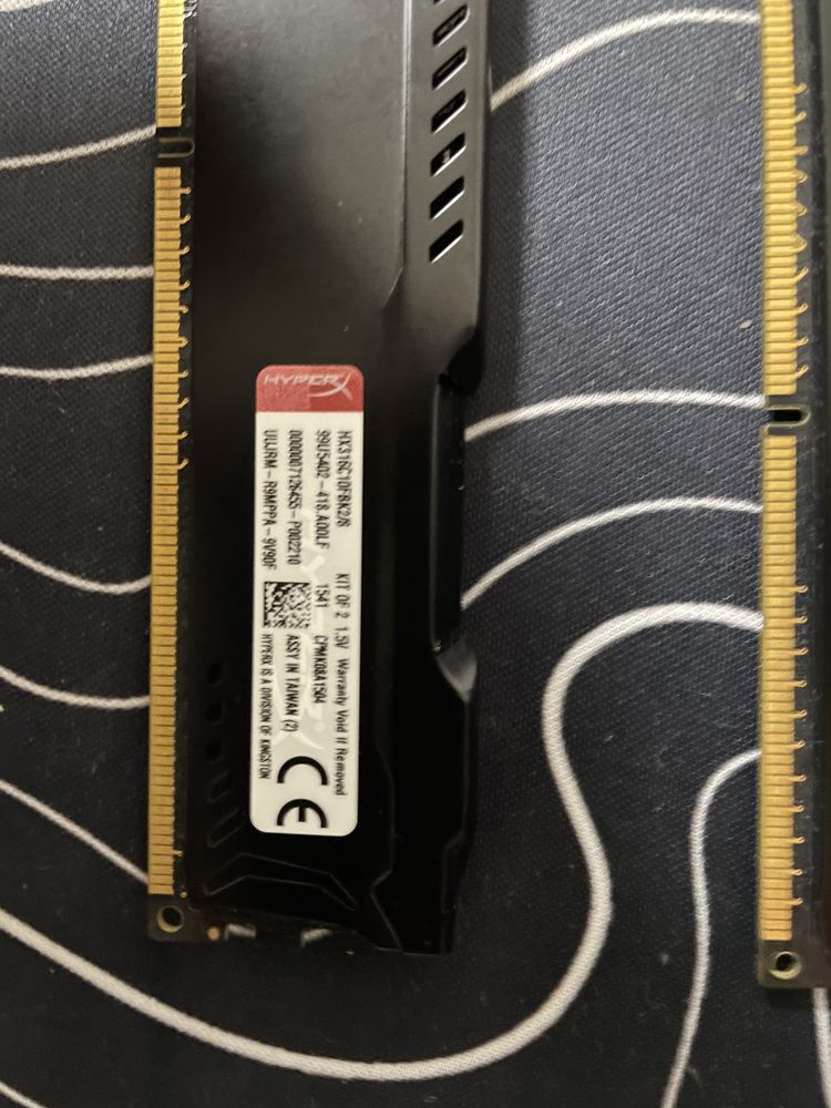 Озу fury hyperX на 1866Mhz 16gb
