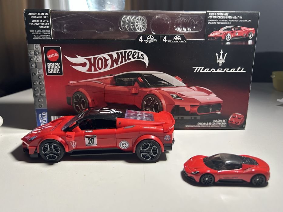 Hot wheels maseratti конструктор