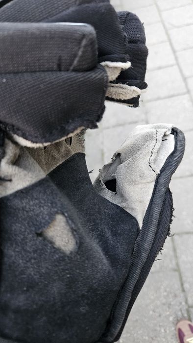Rękawice hokejowe Reebok 15 cali senior duże