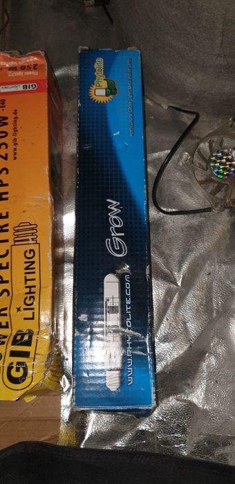 Namiot growbox 60x60 zestaw hps mh