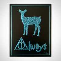Quadro "Always" - Harry Potter e os Talismãs da Morte