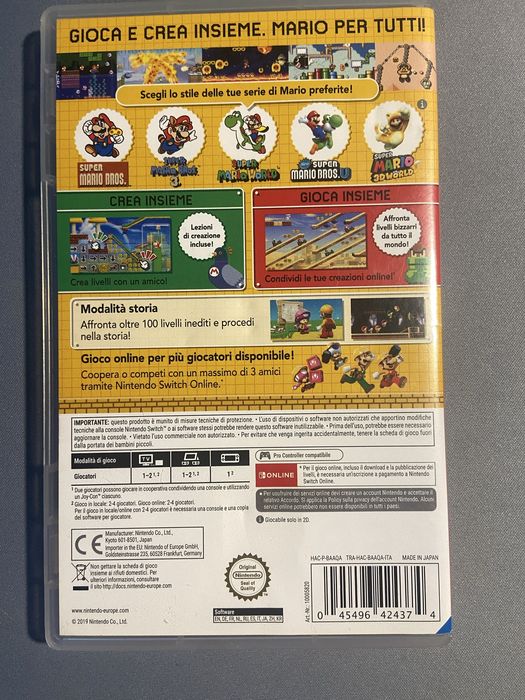 Super Mario Maker 2 Nintendo Switch