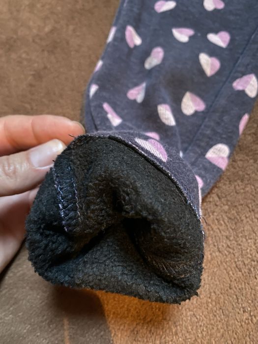 Ocieplane legginsy r. 98 - 2 pary